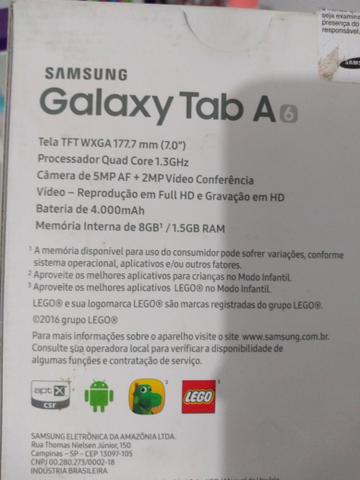 Samsung Galaxy Tab A6 Android 7.0"|8GB¹|Wi-Fi - Foto 3