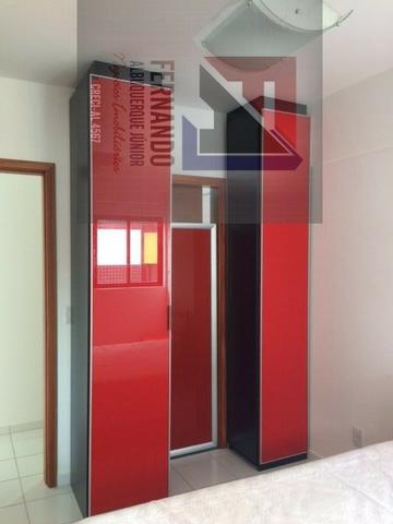Quarto e sala, mobiliado, Nascente, Varanda, Ponta Verde, excelente localização - Foto 19