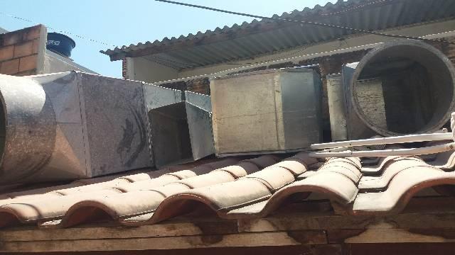 25 metros de Tubulação galvanizado para com 2 motores trifásico.