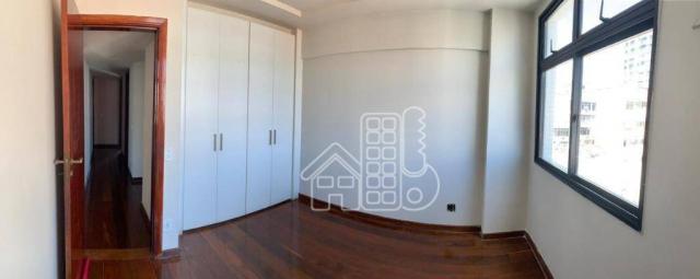 Apartamento com 4 dormitórios para alugar, 296 m² por R$ 4.000,00/mês - Icaraí - Niterói/R - Foto 16