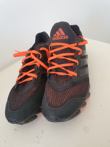 adidas springblade preto e laranja original