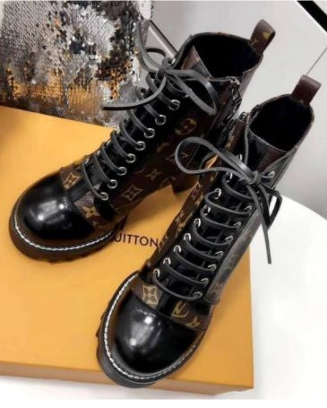 bota louis vuitton feminina