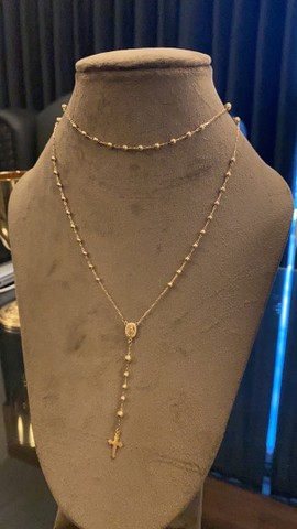 Terço em Ouro 18k 750 6,2 gramas