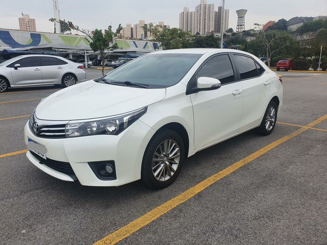 COROLLA XEI 2017 IMPECÁVEL BRANCO PÉROLA