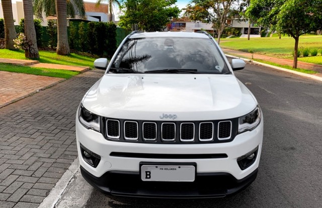 JEEP COMPASS LONGITUDE AUTOMATICO FLEX 2.0 BRANCO