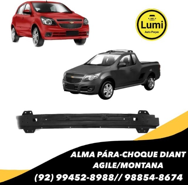 Alma Parachoque Dianteiro Agile / Montana - NOVO!!