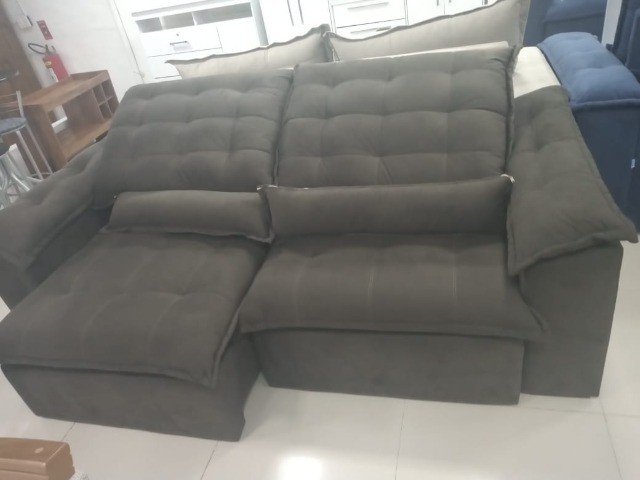 Sala Sofá Reclinável, Retrátil , Confortavél Acento Mola  - Foto 3