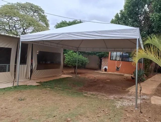 Tenda Galvanizada a Fogo 5x5 Tubular!!! - Foto 4