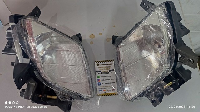Farol Milha Kia Sportage 2011 2012 2013 Par Novo Importado