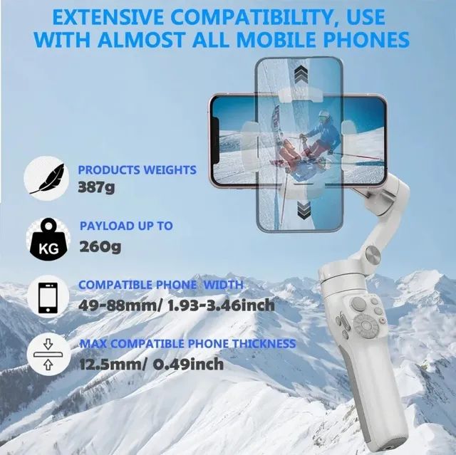 Estabilizador Feiyutech Vimble 3 Gimbal Para Smartphone - Foto 2