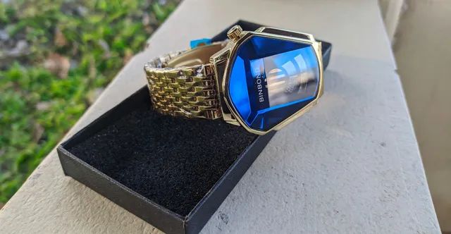 Relógio Masculino de Luxo Binbond  + Caixinha 