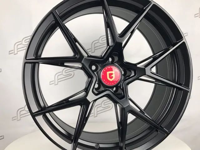 Rodas Gisa Flow Form Glória Preto Semi-Brilho 5x112 - 20x9 e 20x11
