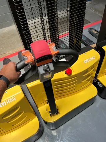 Empilhadeira Transpaleteira Paleteira Elétrica - Foto 6