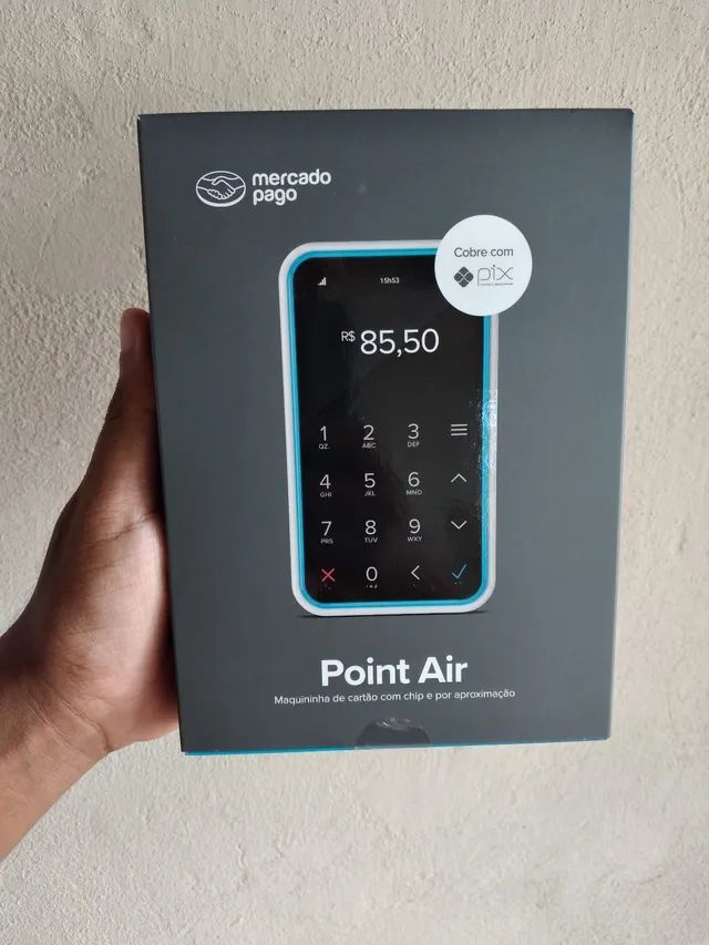 Maquina de cartão - (Point Air 4G mercado pago)