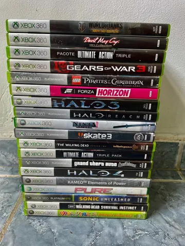 Lote 04 Jogos Originais Xbox 360 / Pacote