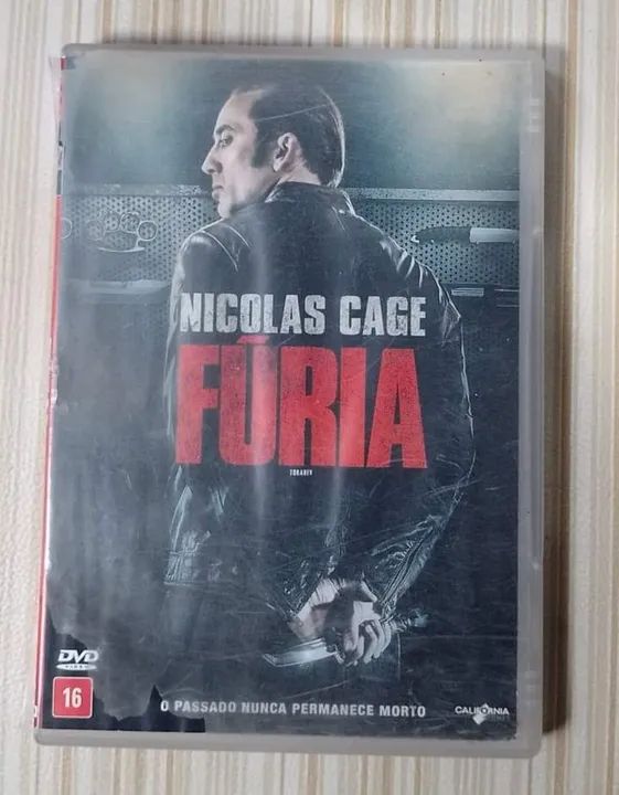 Fúria - Nicolas Cage - DVD