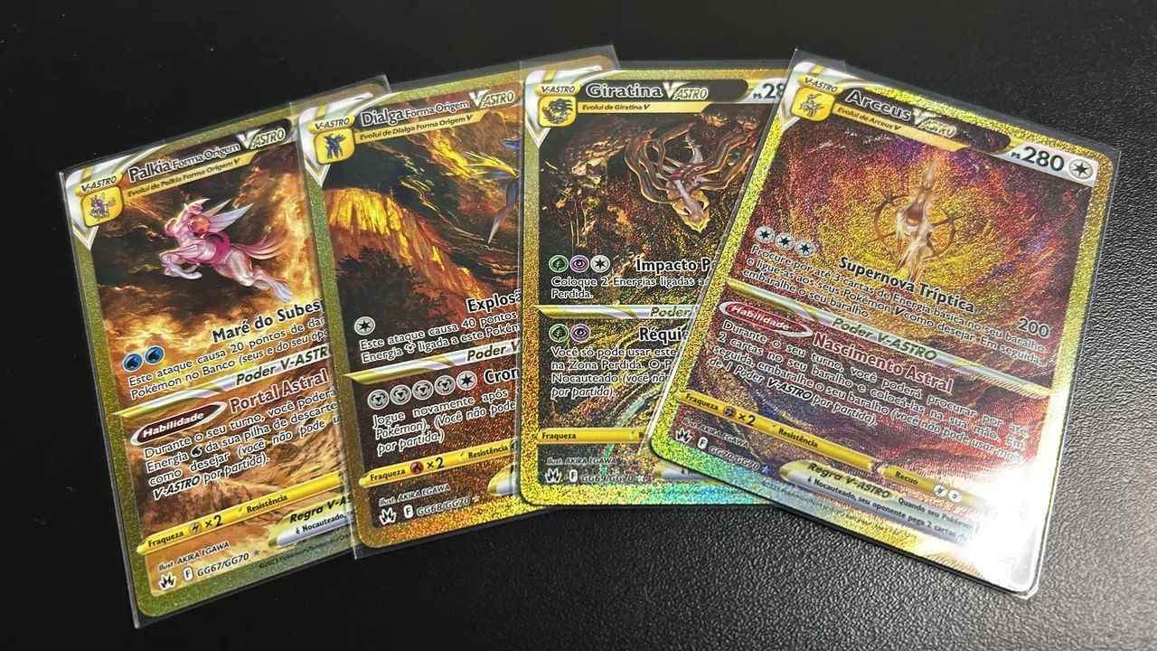 Cartas Pokémon V-ASTRO - Edição Especial
