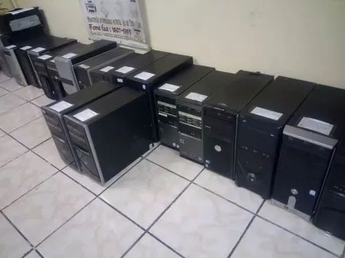 Lote 10 Computadores Dual Core Vários Modelos 2Gb DDR 2 HD 80 ou Mais