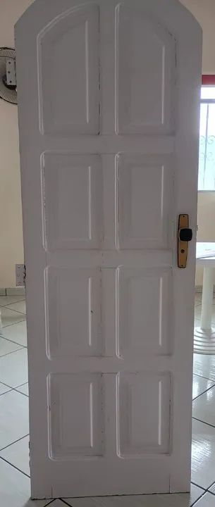 Porta de banheiro em mogno - Foto 4