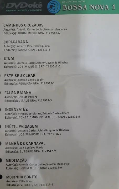 Kit 7 DVDs Caraokê Diversos  - Foto 3
