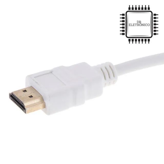 Adaptador Hdmi Fêmea para VGA Macho - Foto 5