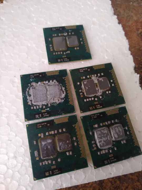Lote varios processadores de primeira geração