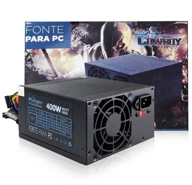 Fonte Para Pc Gamer 400w Real Kp-532 - Foto 4