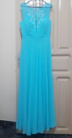 Olx vestido sales azul tiffany