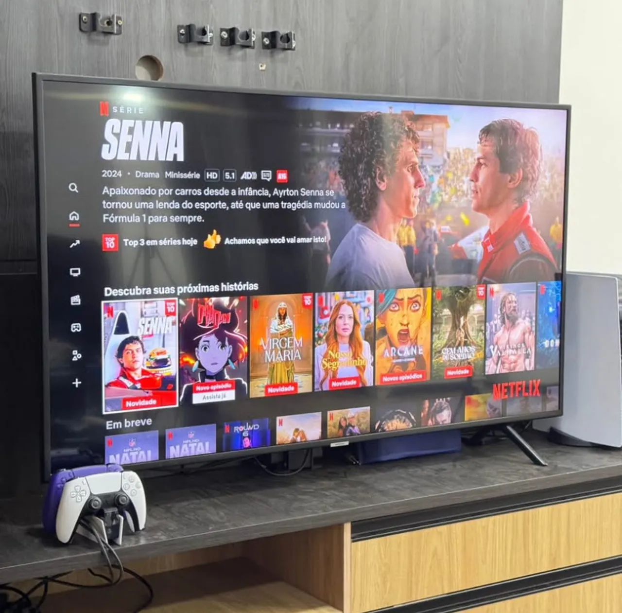 Tv smart 55PL Samsung 4K Cristal UHD