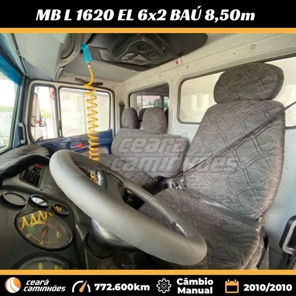 MB L 1620 6x2 2010/2010 Baú 8,50m - Foto 11