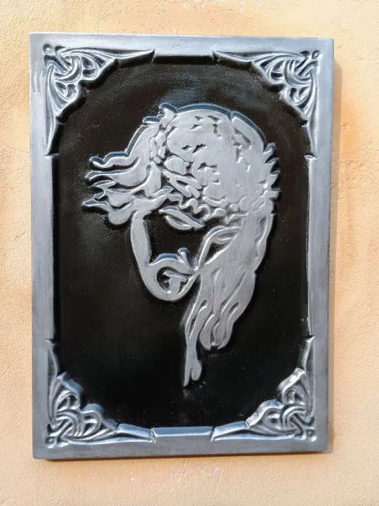 Quadro Decorativo em gesso 3d- Jesus Cristo