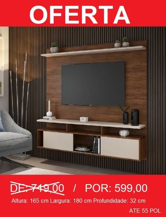 Painel grande a pronta entrega - Entrega e montagem gratis