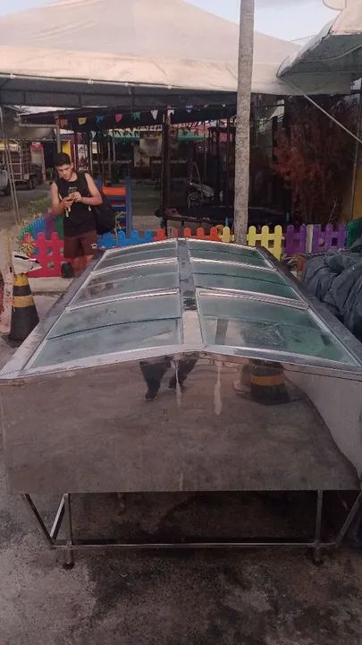 Ilha dupla de inox  - Foto 3