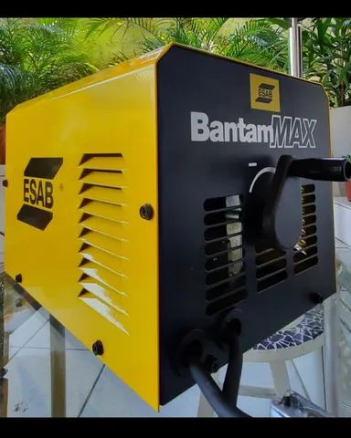 Máquina de Solda Transformador ESAB Serralheria Serralheiro Solda Soldador Eletrodo Ofici 