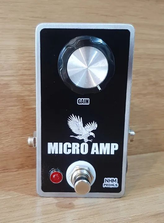 Pedal Nhm Micro Amp Booster Handmade Ñ/é Mxr Boss Joyo Nux - Foto 3