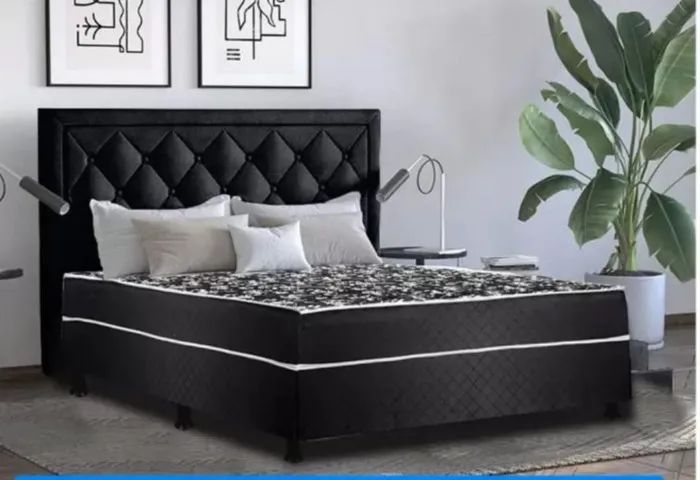 Cama casal com molas - Foto 2