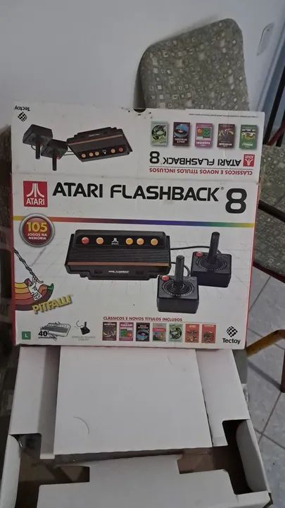 Atari Flashback 8 - contem 105 jogos na memoria  - Foto 3