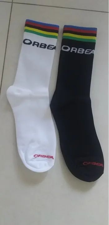 Meia para ciclismo 