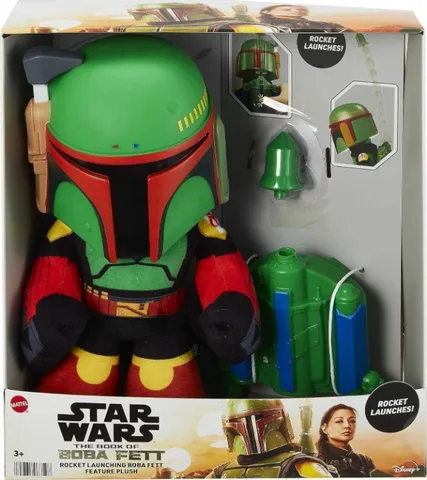 Pelúcia Multicolorida Boba Fett Feature