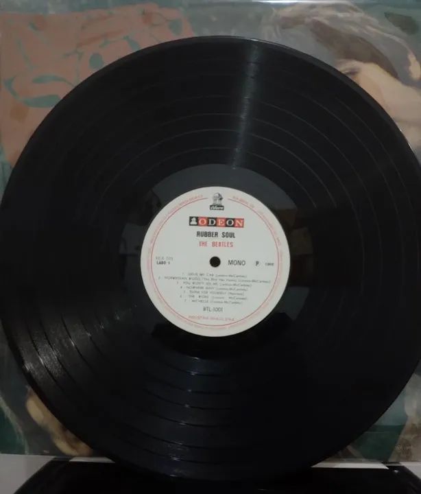 Vinil Beatles, Rubber Soul.  - Foto 3