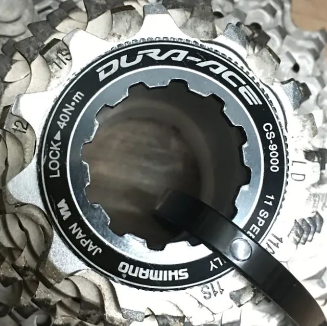 042 - Cassete k7 Dura-Ace CS-9000 11v 11 velocidades original pouco rodado - Foto 2