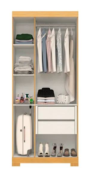 Roupeiro Lana 3 Pts 100% MDF - Foto 3