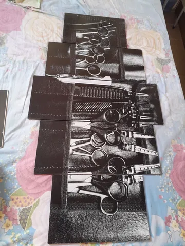 Quadros de decoração barbearia 
