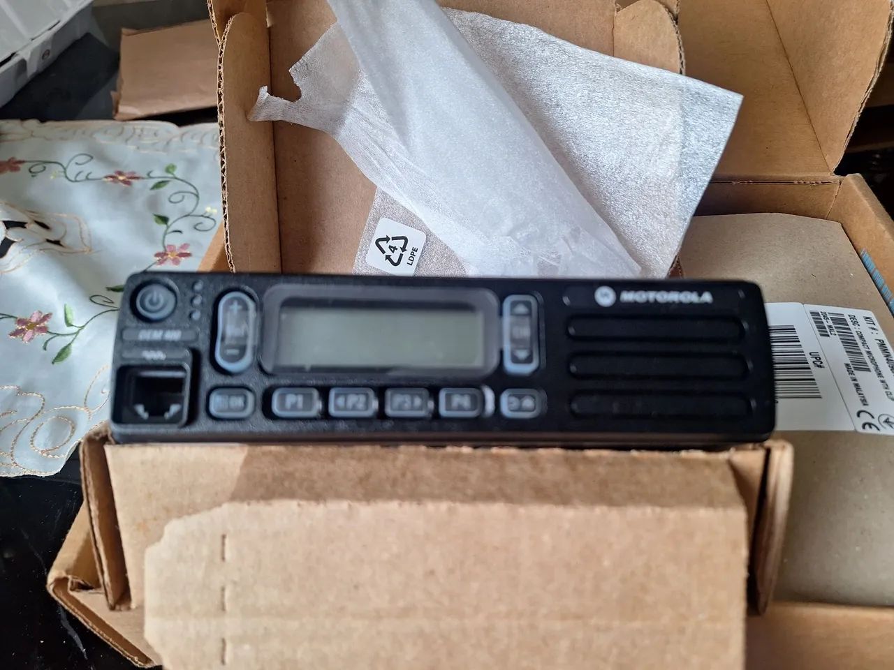 Motorola Mototrbo Dem 400 Série Rádio VHF - Foto 3