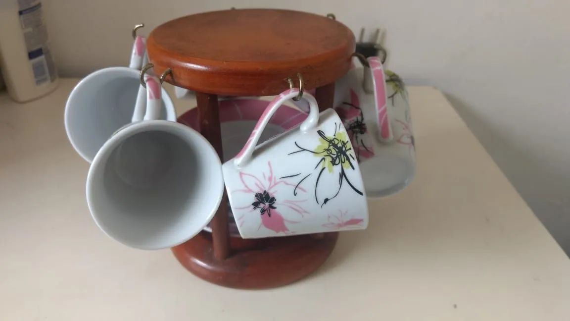 Jogo de xícaras de café