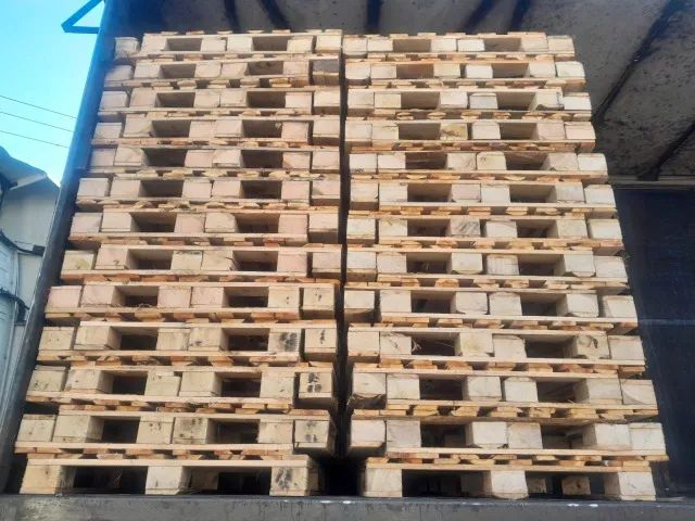 Pallets Novo Padrão PBR One way , Euro , Descartavel Semi Novo , Usado em perfeito estado - Foto 2