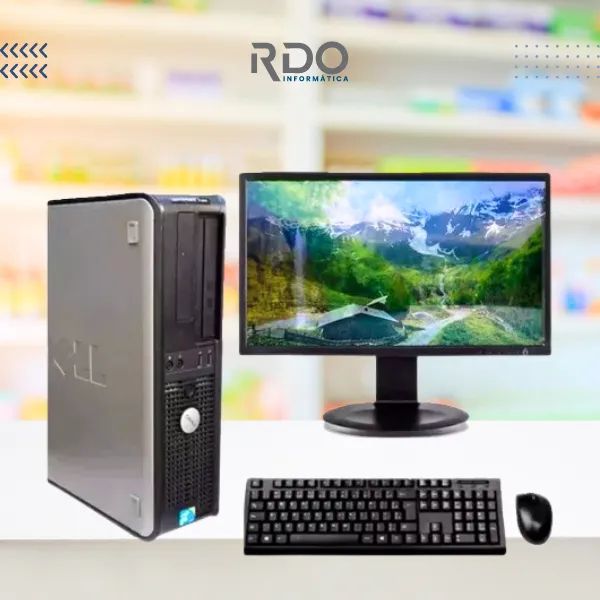 PC Completo Core2Duo para lojas, pdv, bares, quiosques e restaurantes