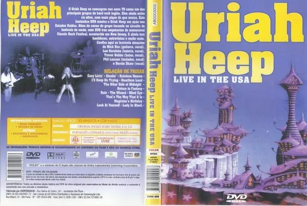 Uriah Heep - live in the USA ( DVD Oficial )