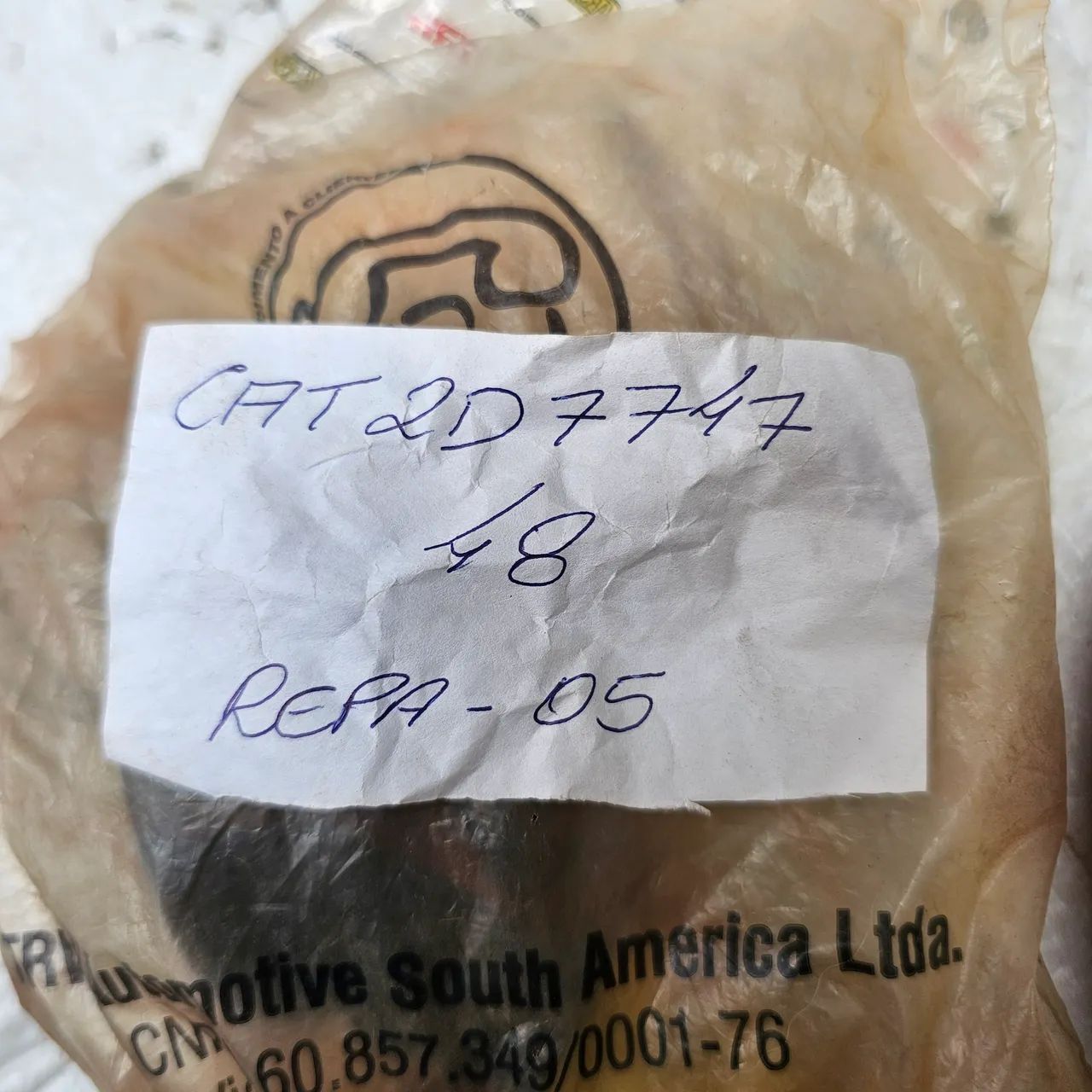 Motoniveladora caterpillar 120 140 reparo cilindro roda novo 2D7747 - Foto 5