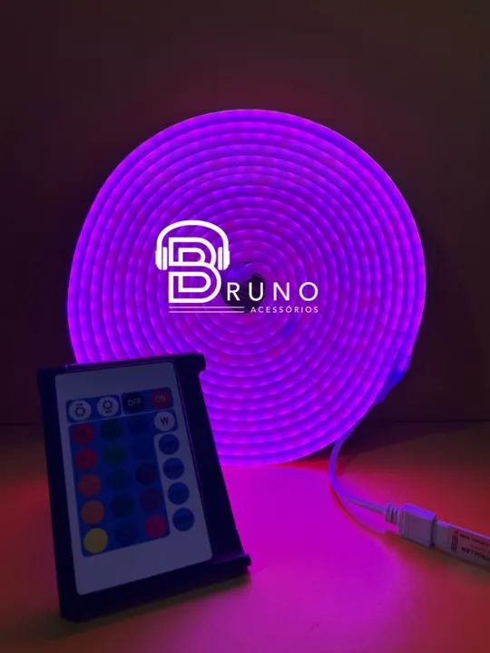 Mangueira Neon RGB C/ Controle  - Foto 2